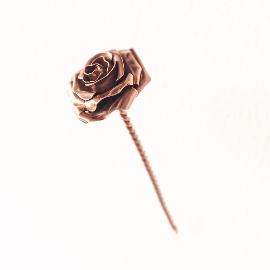 Aguja de cabello «La Rosa del Drac»