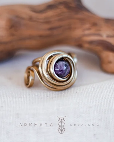 Anillo «Iris Amatista»
